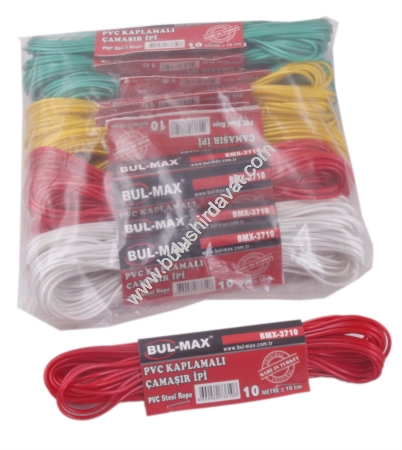TESA ÇAMAŞIR İPİ 10 METRE PVC KAPLAMA BMX3710